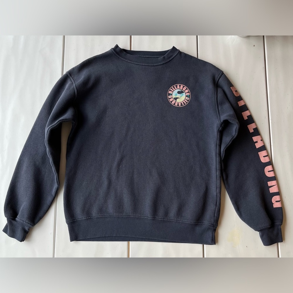 Blue Billabong crew neck